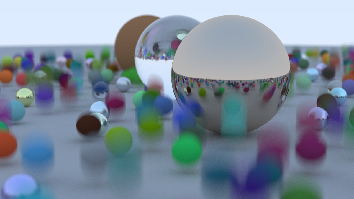 CPU-RayTracer View 1