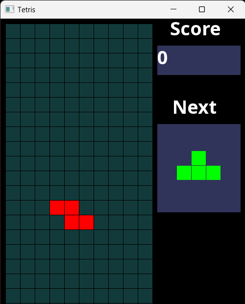 Tetris Clone by Tuana Nohut
